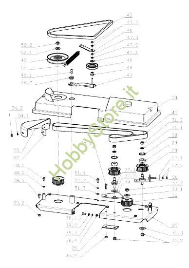 Picture of Piatto di taglio (2/2) EF 105J/15,5H Cat.2008 Trattorino