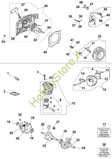 Picture of Motore 151 Motosega