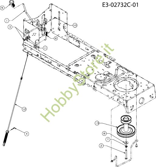 Picture of Leve FORMULA 97/13,5 T Cat.2008 Trattorino