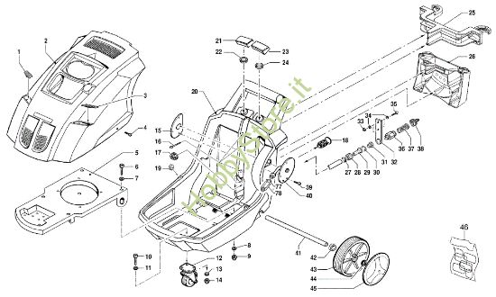 Picture of Carcassa IP 3000 HS Idropulitrice