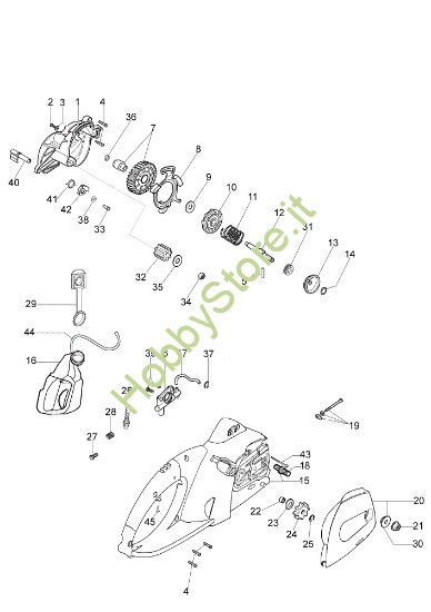 Picture of Ingranaggi EF 1800 E Elettrosega