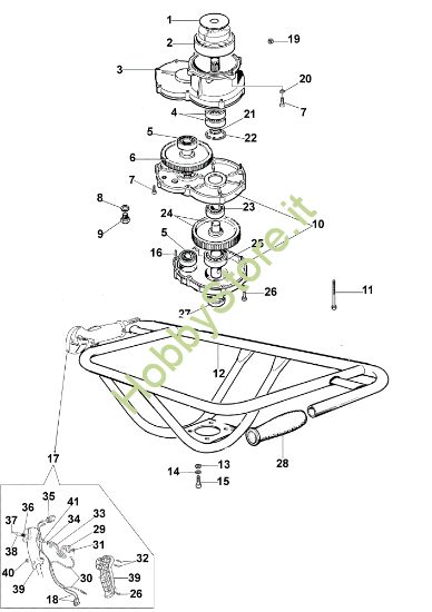 Picture of Gruppo riduttore TR 1551 Mototrivella