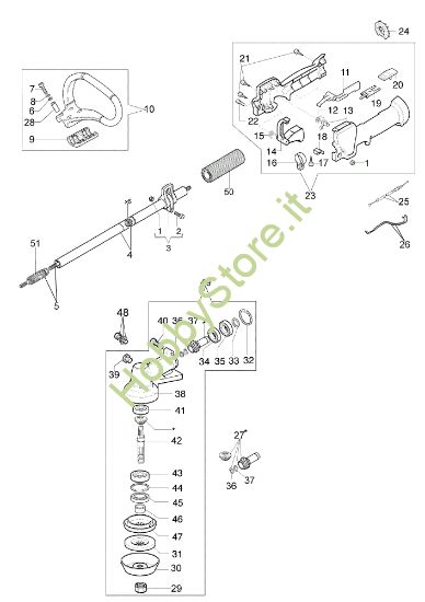 Picture of Trasmissione Ø28 DS 3800 S Decespugliatore