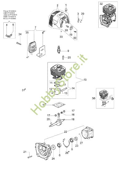 Picture of Motore DS 3200 T Decespugliatore