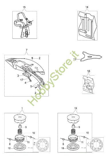 Picture of Accessori DS 3200 T Decespugliatore