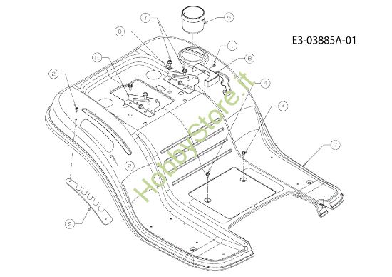 Picture of Carrozzeria posteriore KOMMAND 80/12,5 T Trattorino