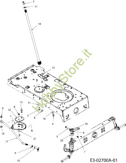 Picture of Gruppo sterzo KOMMAND 92/13,5 T Trattorino