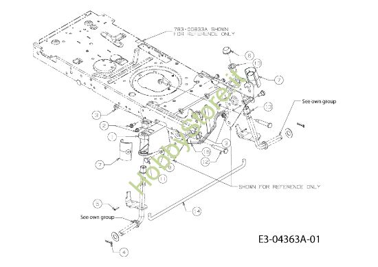 Picture of Assale anteriore KOMMAND 92/13,5 T Trattorino