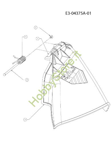 Picture of Deflettore KOMMAND 92/15,5 AM Trattorino