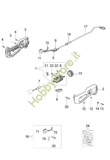 Picture of Motore elettrico 8060 Trimmer elettrico