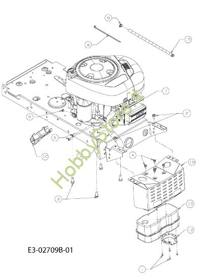 Picture of Motore STORM 95/11,5 T Trattorino