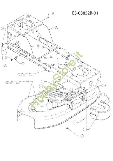 Picture of Protezione cinghie STORM 108/15,5 T Trattorino