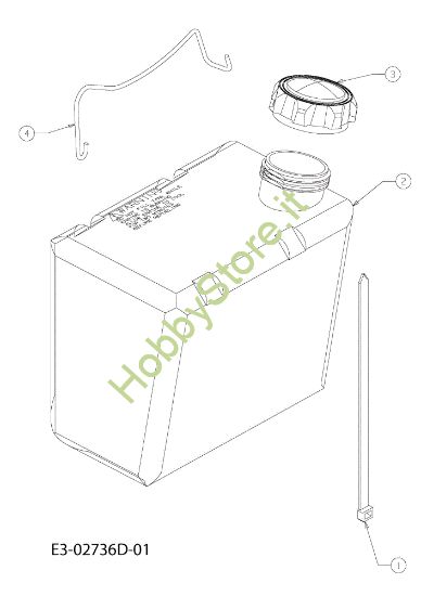 Picture of Serbatoio STORM 108/17,5 H Trattorino