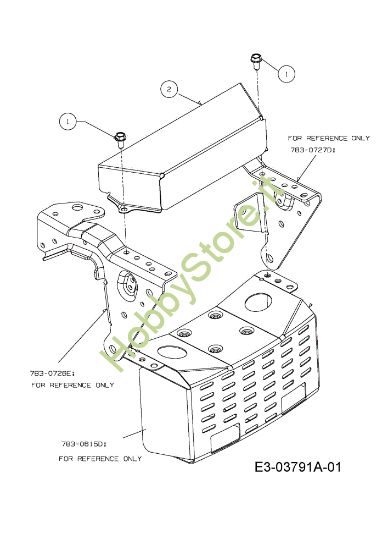 Picture of Protezione marmitta STORM 108/20 H Trattorino