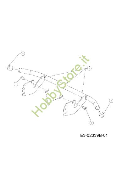 Picture of Paraurti STORM 108/20 H Trattorino