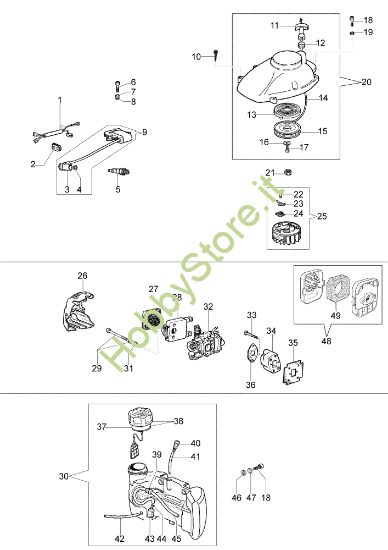 Picture of Accensione TGS 2750 XP Tagliasiepi