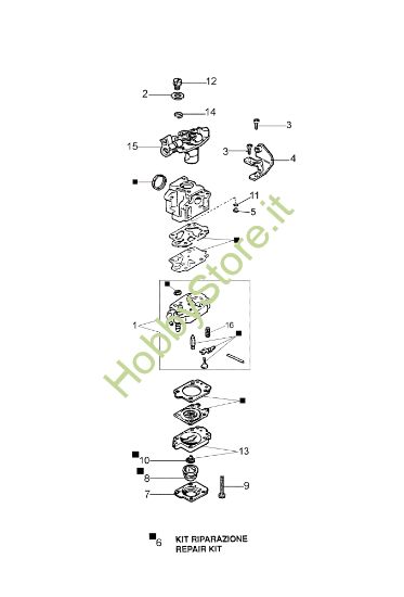 Picture of Carburatore WYJ-442 TGS 2750 XP Tagliasiepi