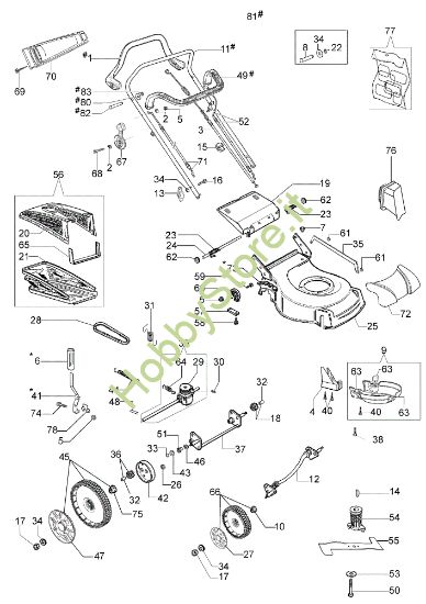 Picture of Esploso LR 53 TK ALLROAD (K800) Rasaerba