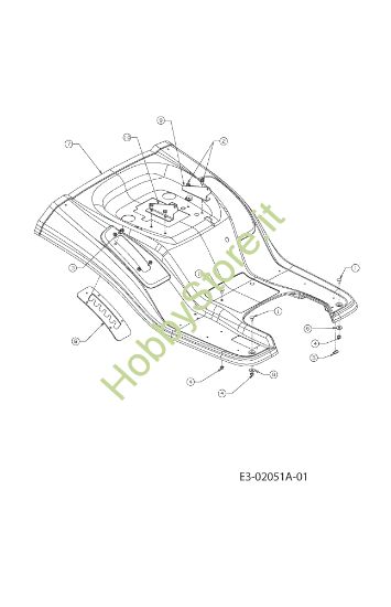 Picture of Carrozzeria posteriore KOMMAND 92/15 H Trattorino