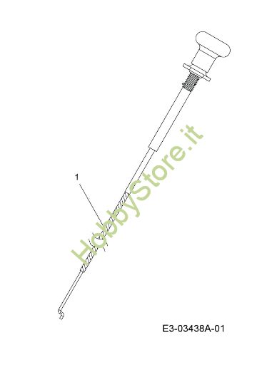 Picture of Cavo starter KOMMAND 92/15 H Trattorino