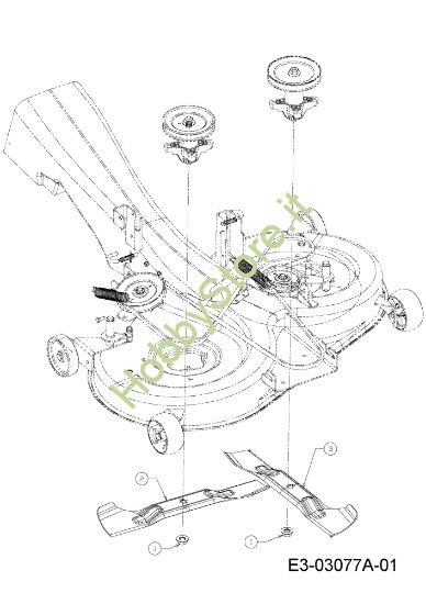 Picture of Supporto lame KOMMAND PLUS 105/17,5 H Trattorino