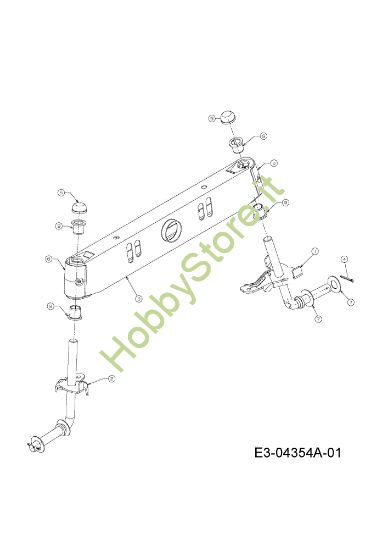 Picture of Assale anteriore KOMMAND PLUS 105/22 H Trattorino