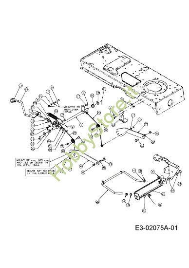 Picture of Sollevamento piatto di taglio KOMMAND PLUS 105/22 H Trattorino