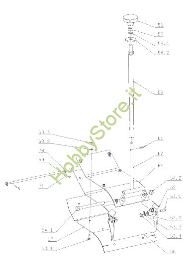Picture of Piatto di taglio (3/3) EF 105J/18H Cat.2009 Trattorino