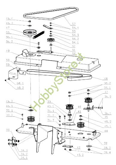 Picture of Piatto di taglio (2/2) EF 124J/22H Cat.2009 Trattorino