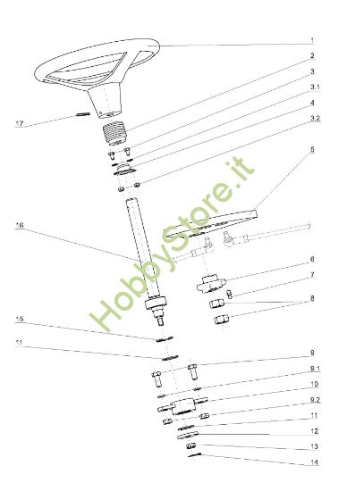 Picture of Sterzo TUAREG 92 Cat.2009 Trattorino