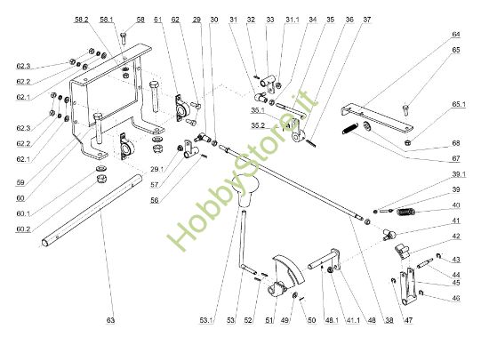 Picture of Trasmissione (2/2) TUAREG 92 Cat.2009 Trattorino