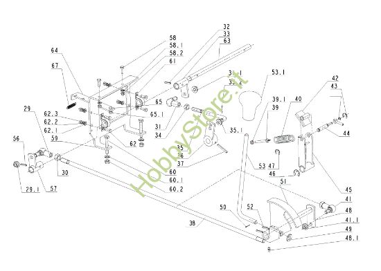 Picture of Trasmissione (2/2) TUAREG 92 4x4 Cat.2009 Trattorino