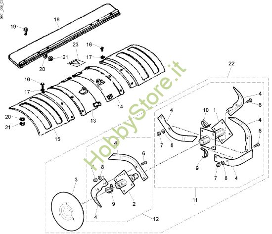 Picture of Fresa 160 (Fino/Until 2009) Motozappa
