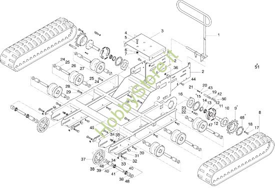 Picture of Telaio NTR 500 - NTR 500 Hydro Transporter