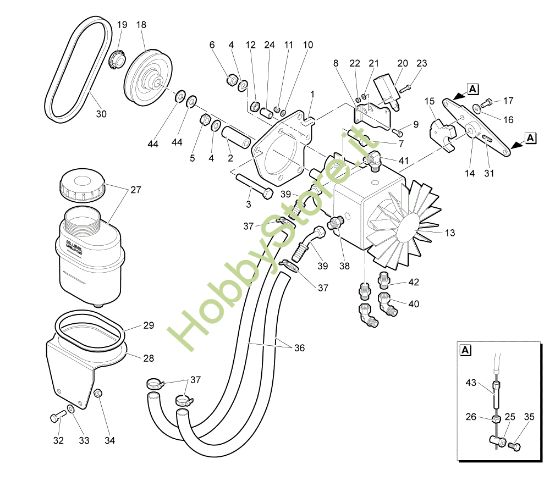Picture of Pompa idraulica FC 30 H (Fino/Until 2009) Falciatrice