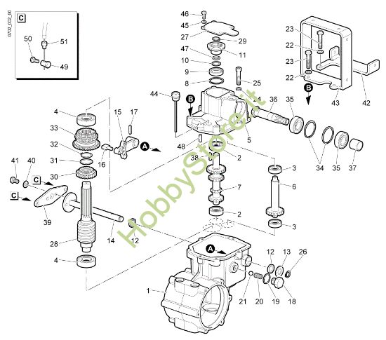 Picture of Ingranaggi (Cambio) (1/2) NTS 65 (Fino/Until 2009) Trinciasarmenti