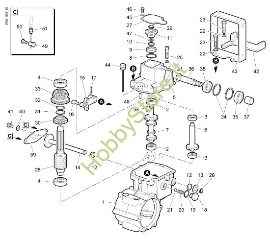 Picture of Ingranaggi (Cambio) (1/2) NTS 80 (Fino/Until 2009) Trinciasarmenti