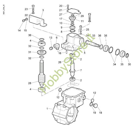 Picture of Ingranaggi (Cambio) (1/2) NTS 50 (Fino/Until 2009) Trinciasarmenti