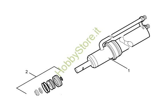 Picture of Motore e cilindro SPLIT 120 PTO Spaccalegna