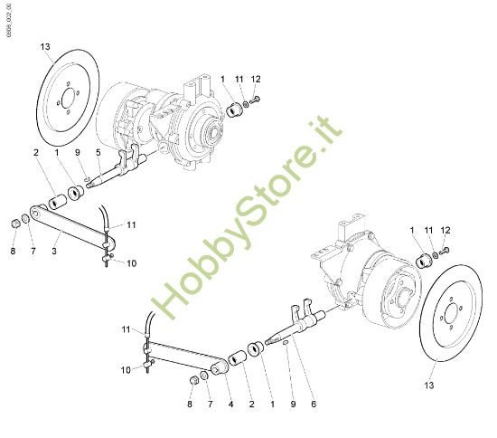Picture of Frizione di sterzo FC 30 M (Fino/Until 2009) Falciatrice