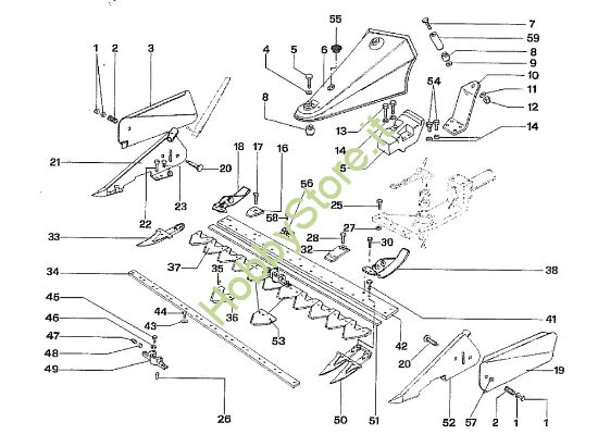 Picture of Barra falciante semifitta 506 / 506 CDA Motocoltivatore