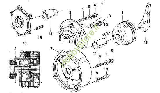 Picture of Frizione 508 / 508 CDA Motocoltivatore