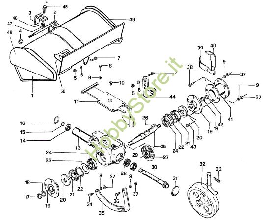Picture of Fresa 508 / 508 CDA Motocoltivatore