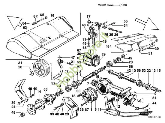 Picture of Fresa (SN 1583) 600 Motocoltivatore