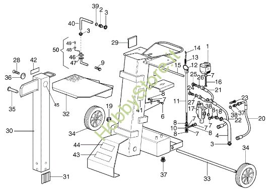Picture of Basamento SPLIT 620 T Spaccalegna