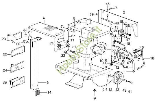 Picture of Basamento SPLIT 700 T Spaccalegna