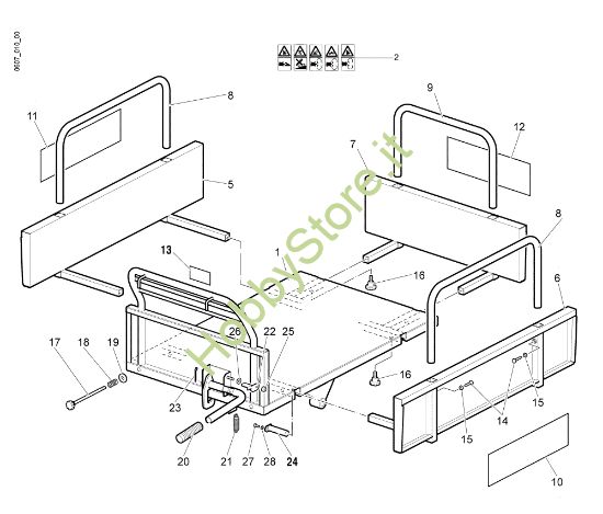 Picture of Sponda (Ribaltabile) NTR 550 (Fino/Until 2009) Transporter