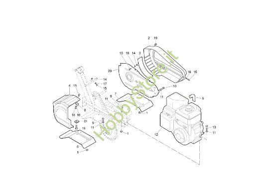 Picture of Cofanature 122 Motozappa