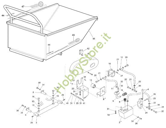 Picture of Cassone dumper NTR 2250 D Transporter