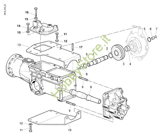 Picture of Ingranaggi (Cambio) (1/2) FC 30 M Falciatrice